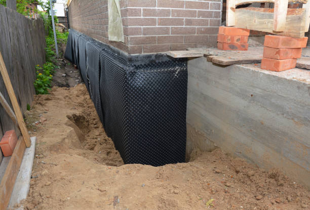 Happy homeowners after waterproofing job in South Hackensack